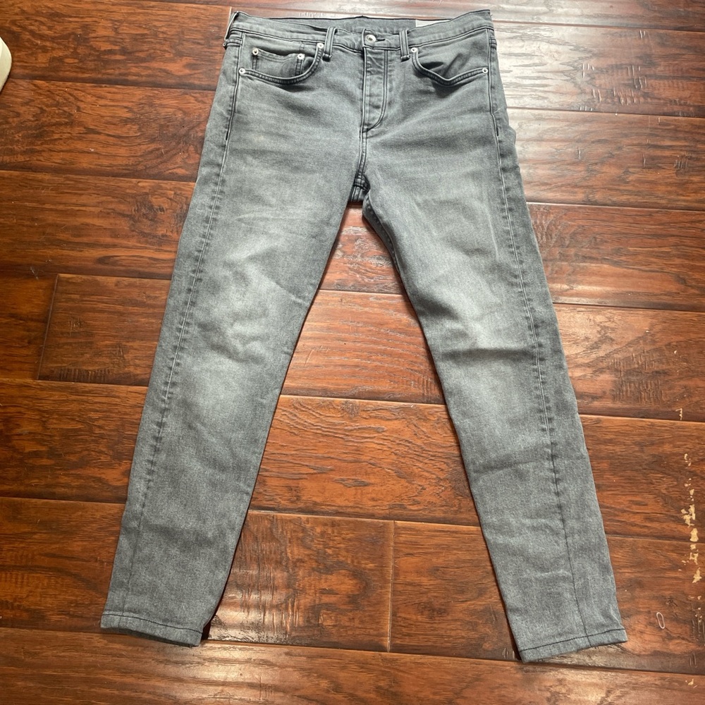 Rag & Bone Gray FIT 1 Skinny Jeans size 34 / 29